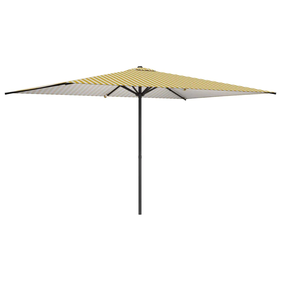 Parasol de jardin 200 x 300 cm Polyester Rectangulaire - 2