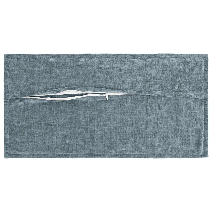 Housse de coussin 2 pcs HOUTEN Bleu clair 40 x 80 cm - 3