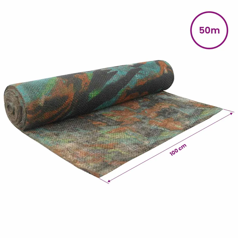 Rouleau de jute Camouflage 100 x 5000 cm - 6