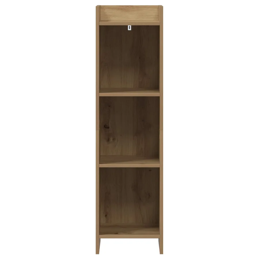 Bibliothèque 3 niveaux 30 x 30 x 111 cm Bois d'ingénierie - 4