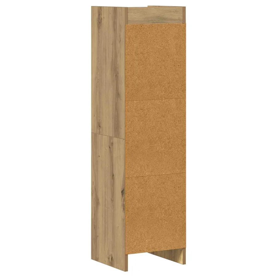 Bibliothèque 3 niveaux 30 x 30 x 111 cm Bois d'ingénierie - 6