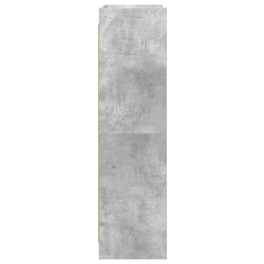 Bibliothèque Gris Béton 87,5 x 30 x 111 cm Bois d'ingénierie - 5
