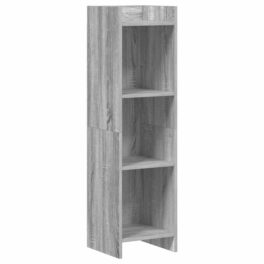 Bibliothèque Sonoma gris 30 x 30 x 111 cm Bois d'ingénierie - 2