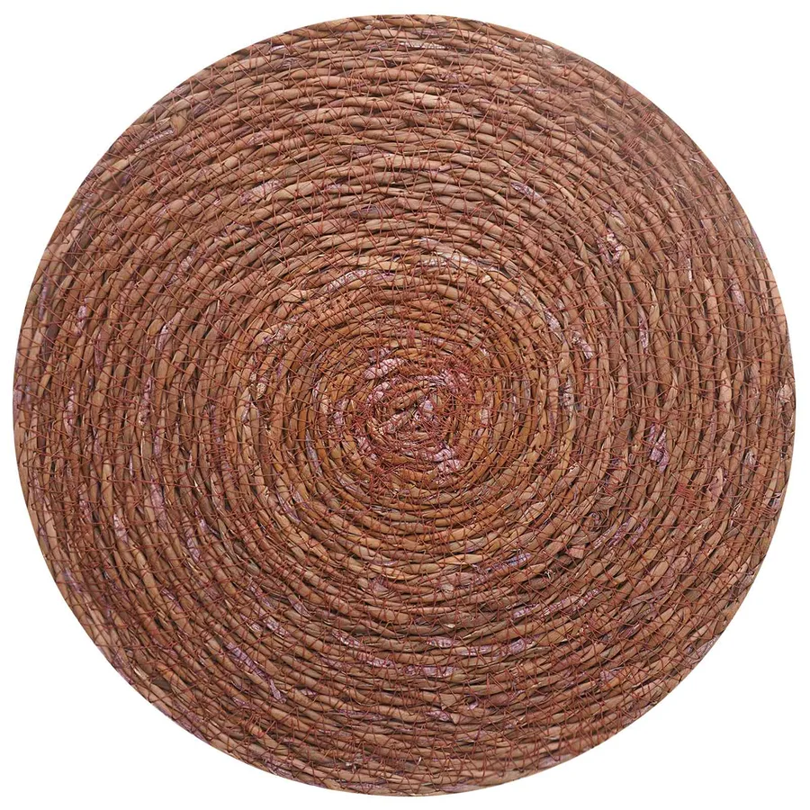 Dessous de verre en herbe marine 4 pcs Marron Ø 30 cm - 2