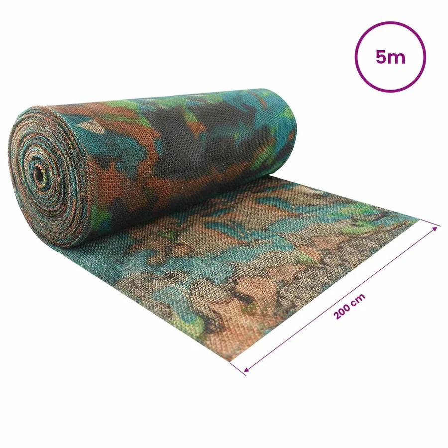 Rouleau de jute Camouflage 200 x 500 cm - 6