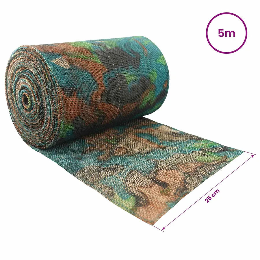 Rouleau de jute Camouflage 25 x 500 cm - 6