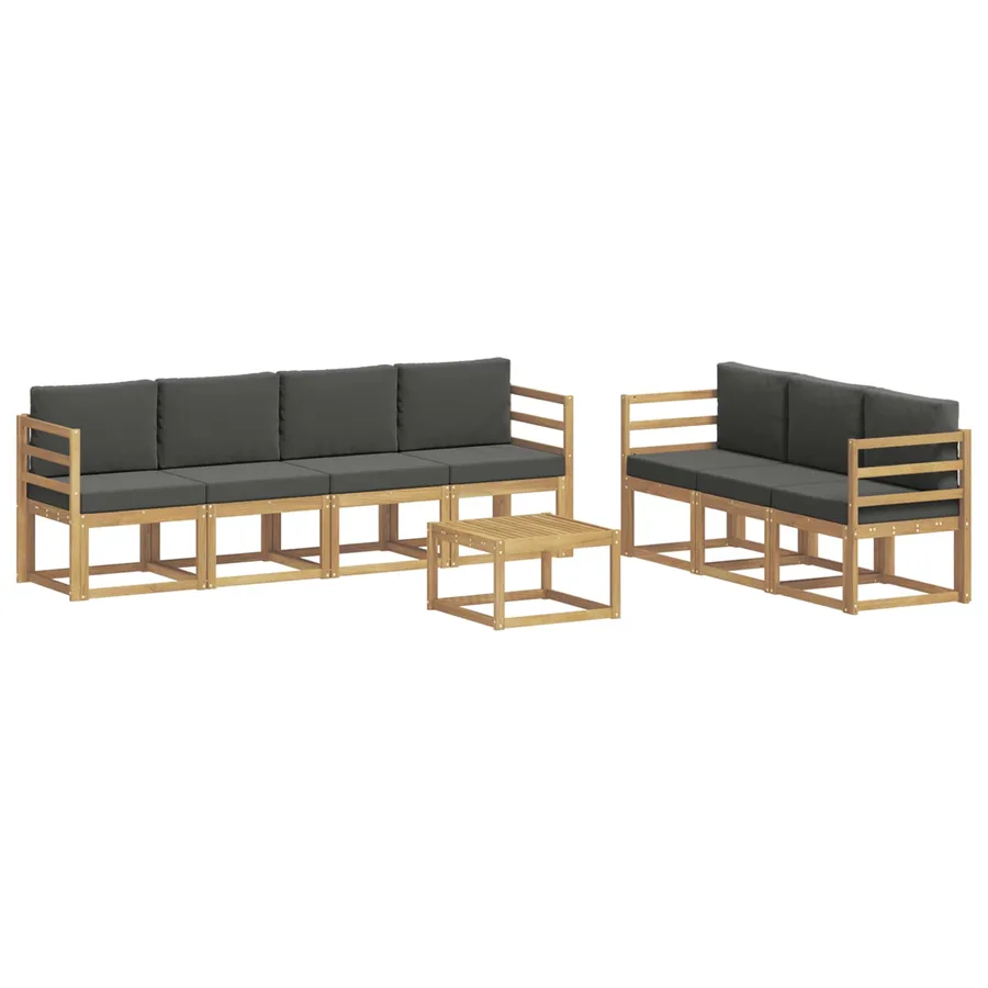 Ensemble de canapés d'extérieur 7 pcs - 2