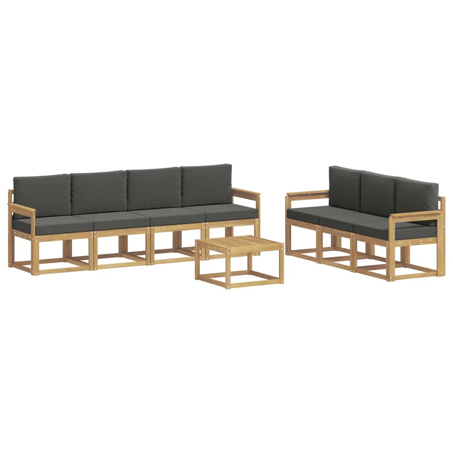 Ensemble de canapés d'extérieur 7 pcs - 2