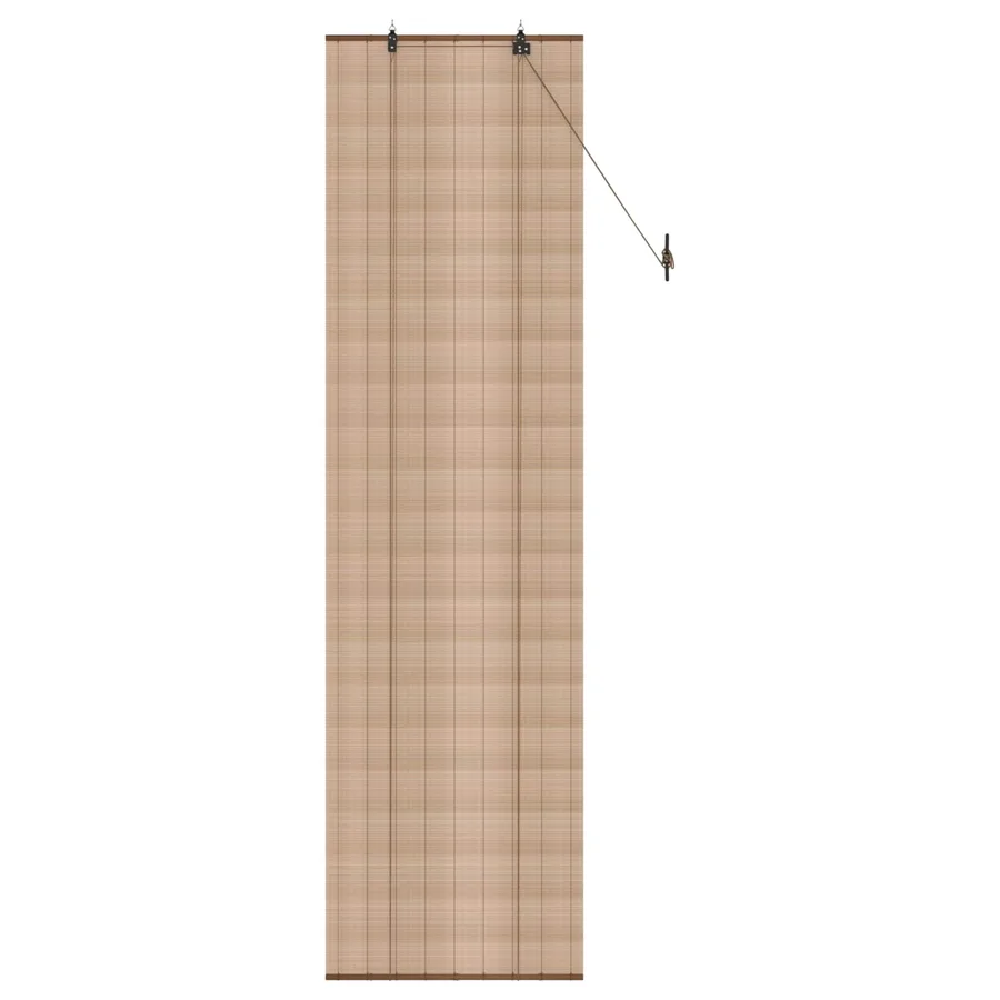 Store enrouleur Marron 60 x 220 cm Bambou - 3