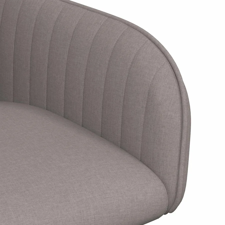Chaises de salle à manger 4 pcs Tissu Taupe 56,5 x 50 x 87,5 cm - 6