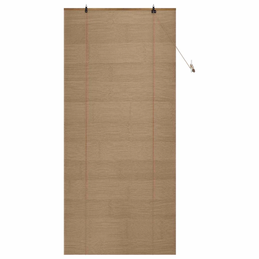 Store enrouleur Marron 80 x 220 cm Bambou - 3