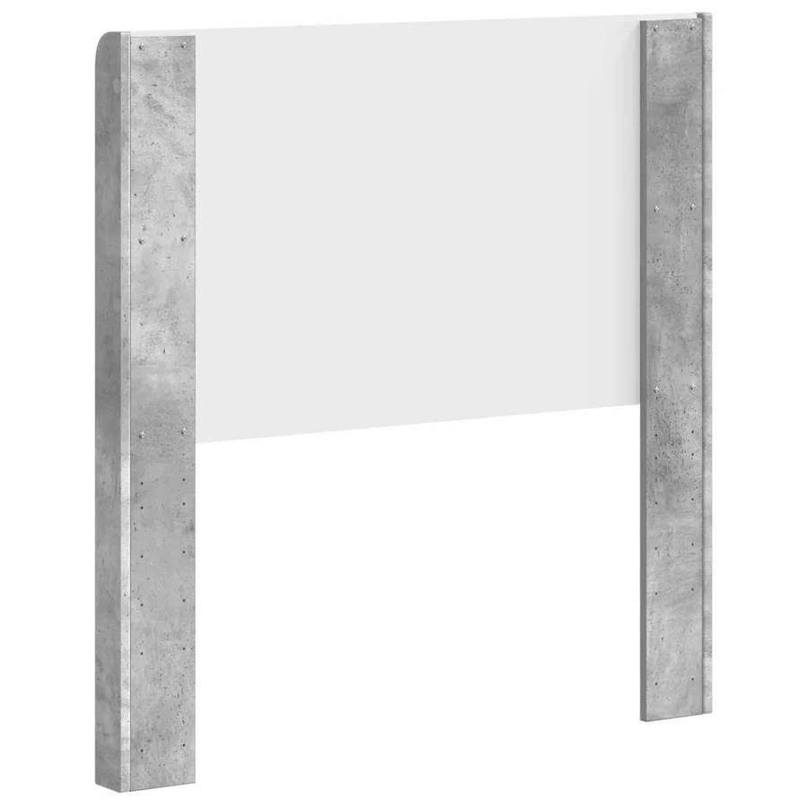 Tête de lit Gris béton Bois d'ingénierie - 6