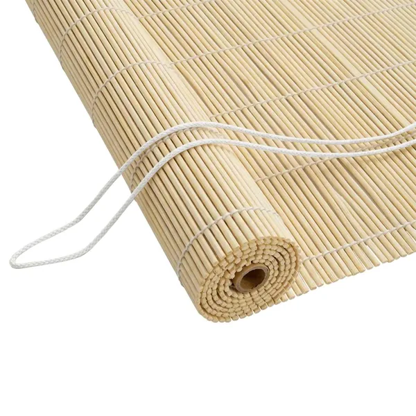 Store enrouleur Naturel 110 x 160 cm Bambou