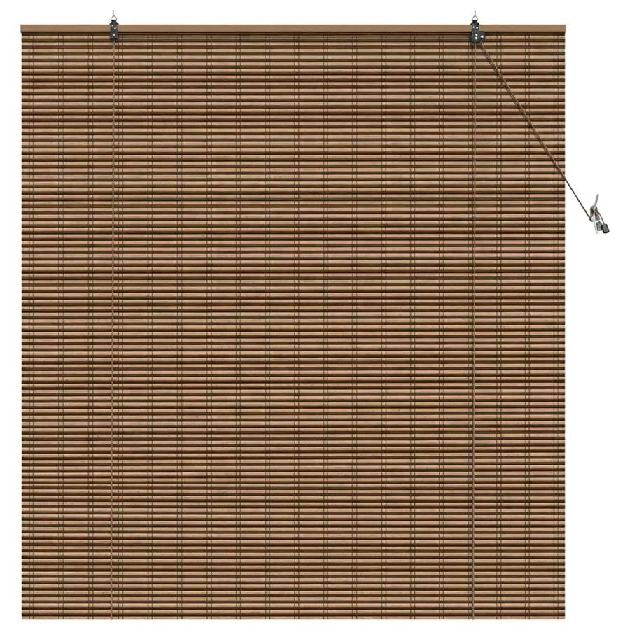 Store enrouleur Marron 130 x 160 cm Bambou - 3