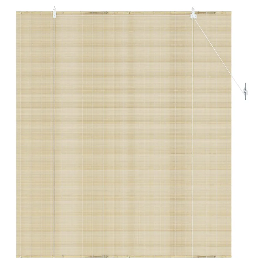 Store enrouleur Naturel 130 x 160 cm Bambou - 3