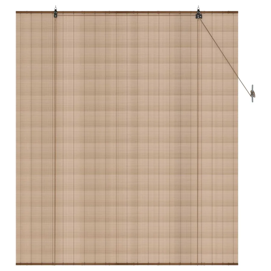Store enrouleur Marron 130 x 160 cm Bambou - 3