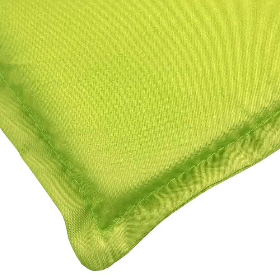 Coussin de chaise longue vert vif 200x60x3 cm tissu oxford - 6