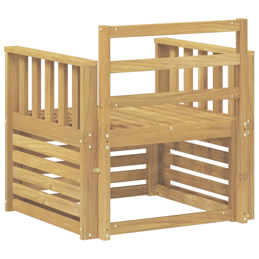2 Pièce Ensemble de canapés d'extérieur Bois d'Acacia Massif - 5