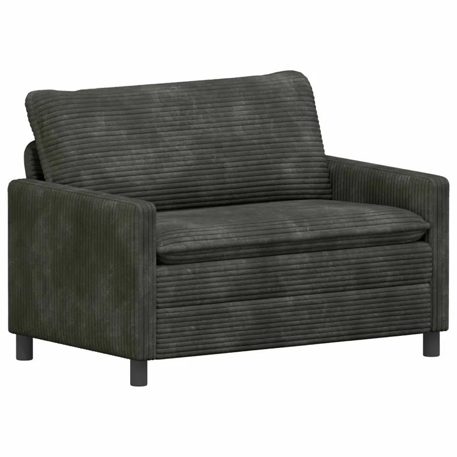 Ensemble de Canapés 2 pcs Anthracite Polyester - 4