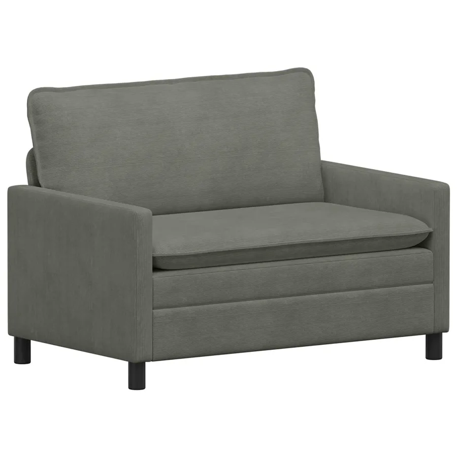 Ensemble de Canapés 2 pcs Gris clair Tissu - 4