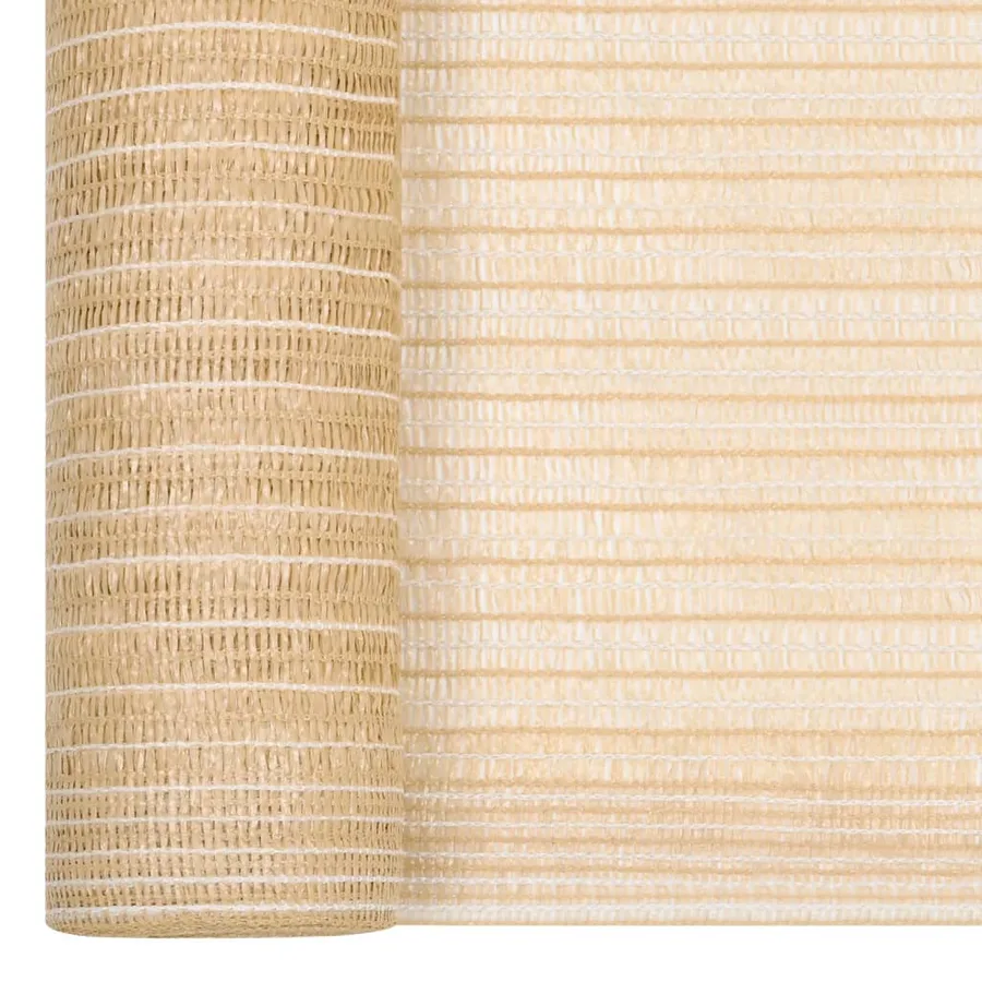 Filet brise-vue Beige 1,8x50 m PEHD 150 g/m² - 2