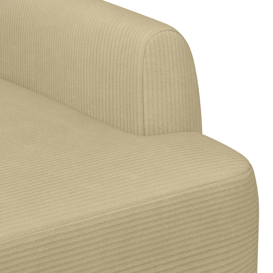 Canapé love seat avec capitonnage en boutons Gris Vert Clair - 6