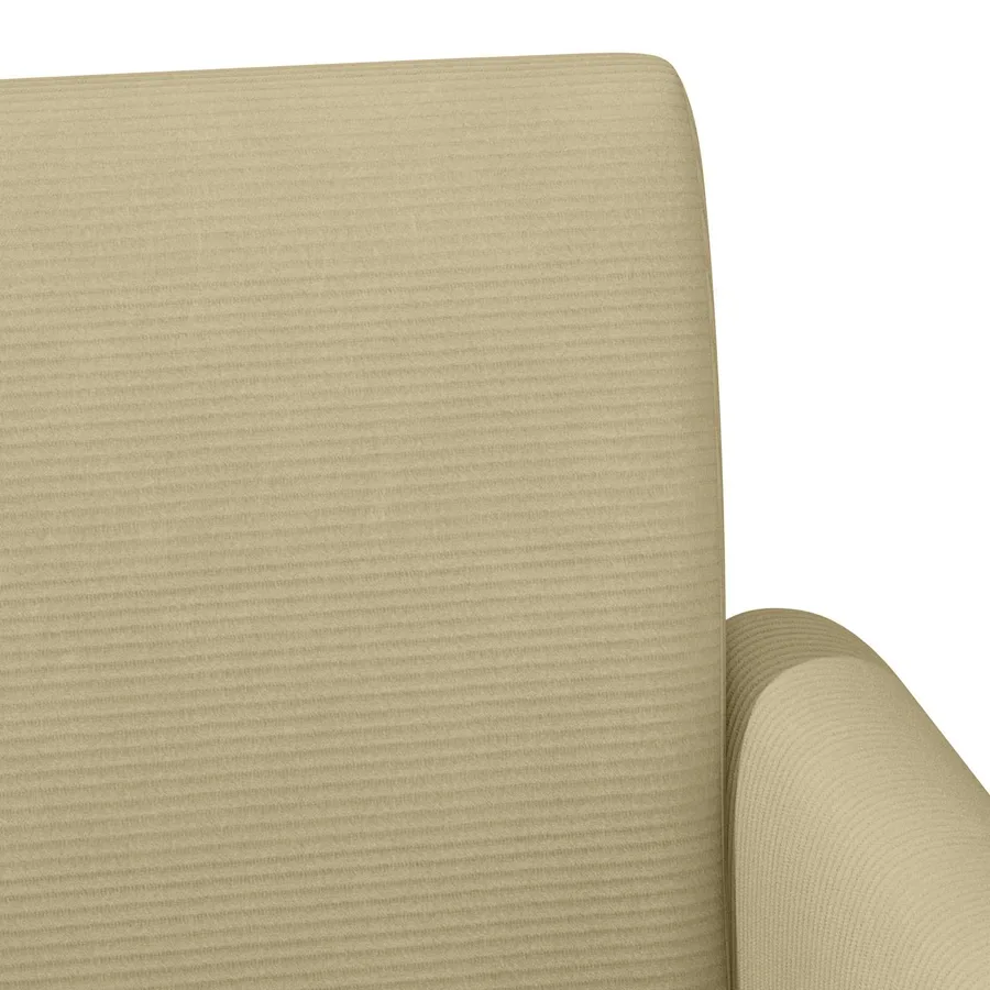 Canapé love seat avec capitonnage en boutons Gris Vert Clair - 7