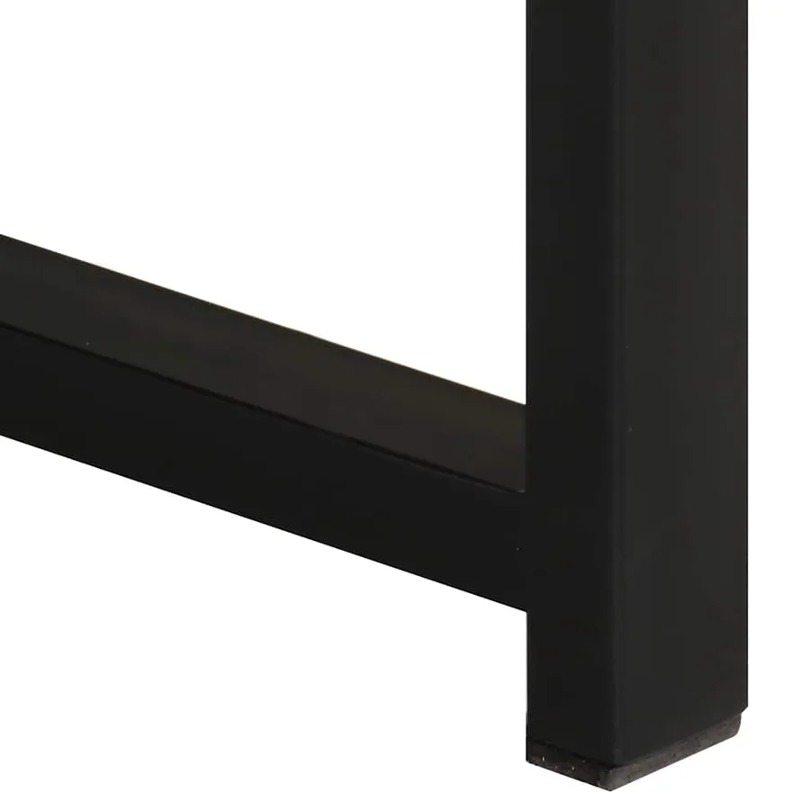 Tables gigognes 3 pcs Bois solide de manguier - 15