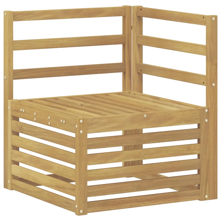 Ensemble de canapés d'extérieur 7 pcs Blanc - 4