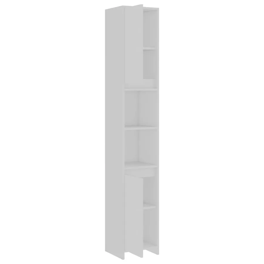 Ensemble de meubles de bain 3 pcs Blanc Bois d'ingénierie - 16