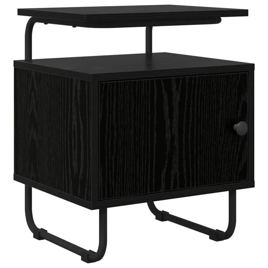 Table de chevet Chêne noir Bois d'ingénierie