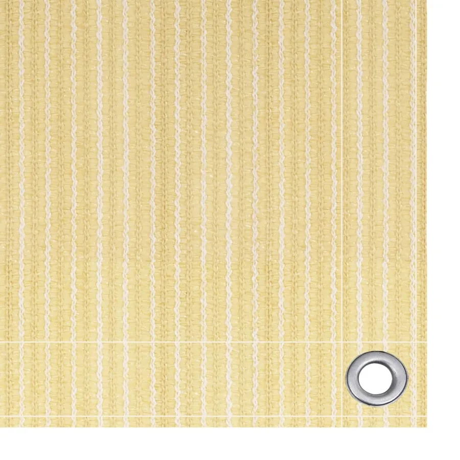 Écran de balcon Beige 75x300 cm PEHD - 3