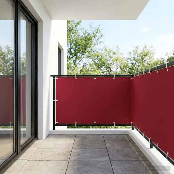 Écran de confidentialité pour balcon 150 x 600 cm
