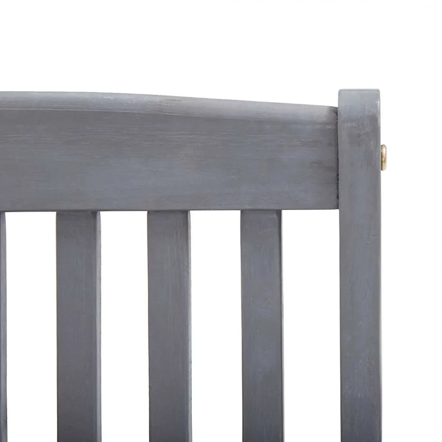 Chaises pliables d'extérieur lot de 8 Bois d'acacia solide - 7