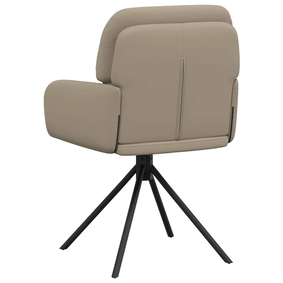 Chaises de salle à manger pivotantes 6 pcs Simili cuir - 5