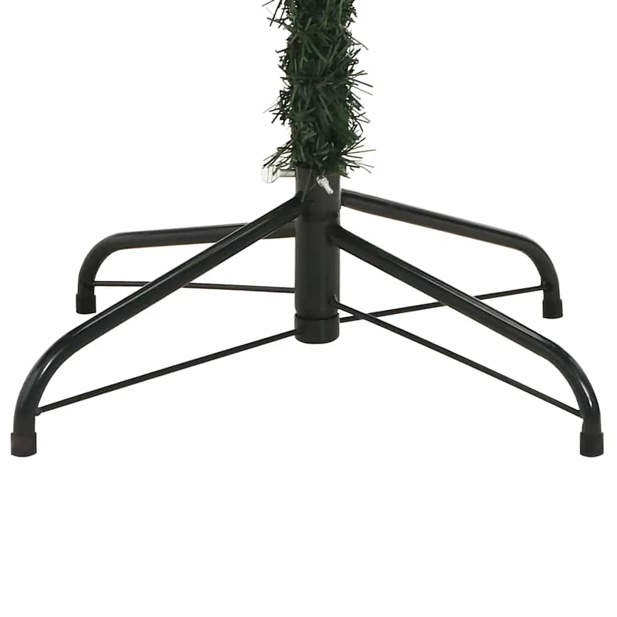 Sapin de Noël artificiel avec branches pliables et cônes 180 cm - 12
