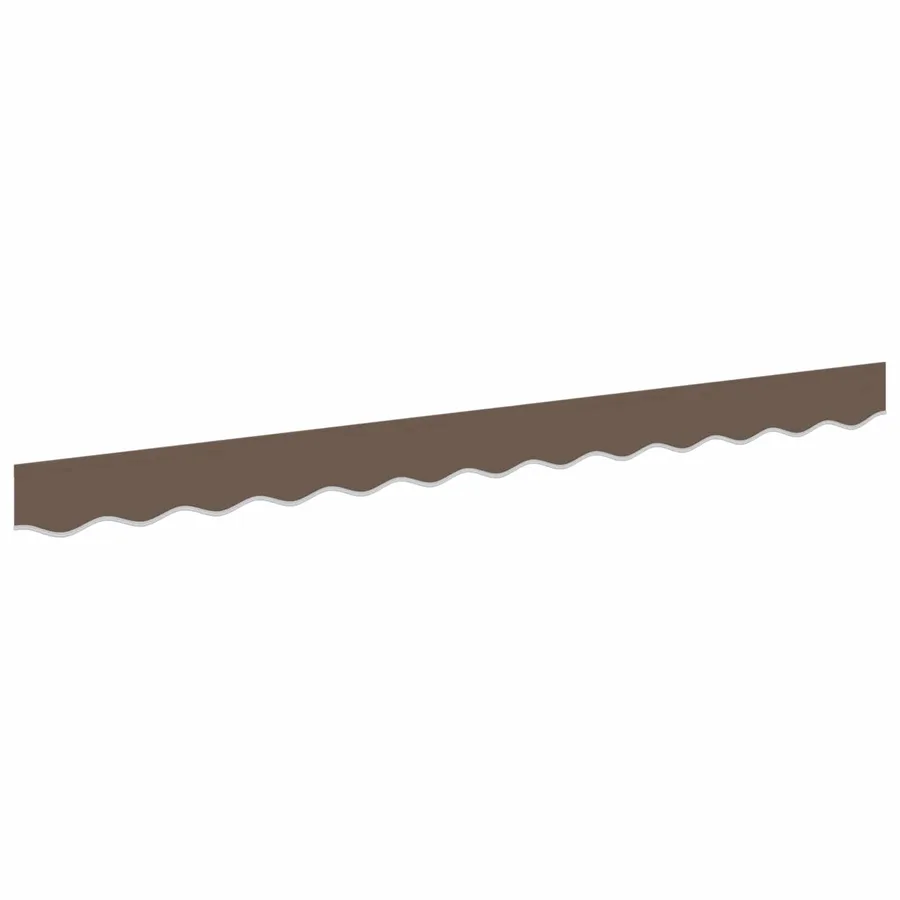 Remplacement de lambrequin Taupe 4,5 m Polyester - 2