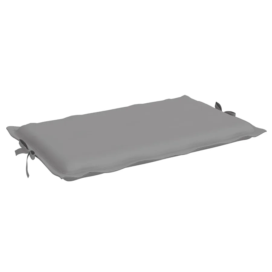 Coussin de chaise longue gris 186x58x4 cm tissu oxford - 6