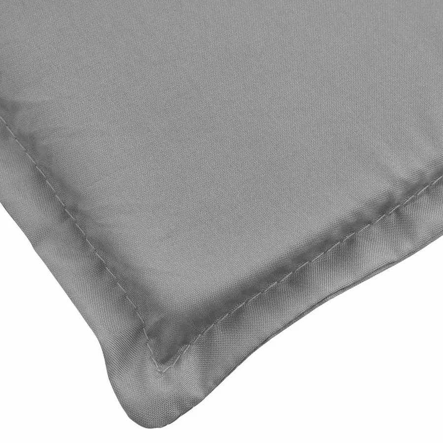 Coussin de chaise longue gris 186x58x4 cm tissu oxford - 8