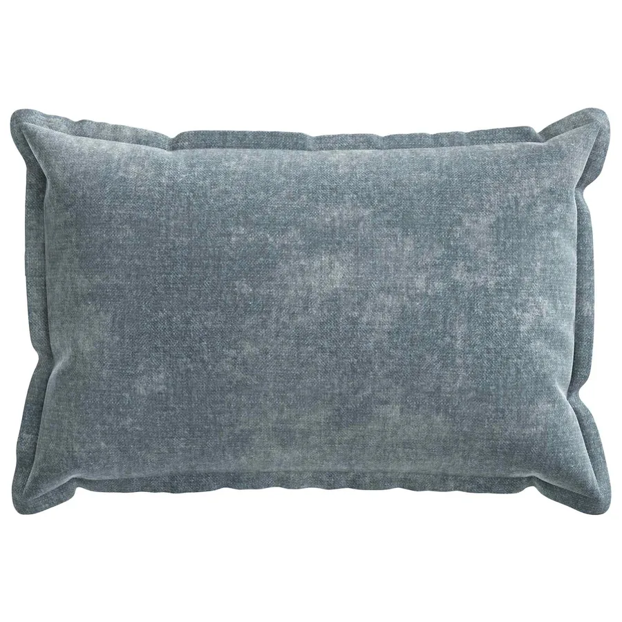 Housse de coussin 6 pcs HOUTEN Bleu clair 50 x 75 cm - 2