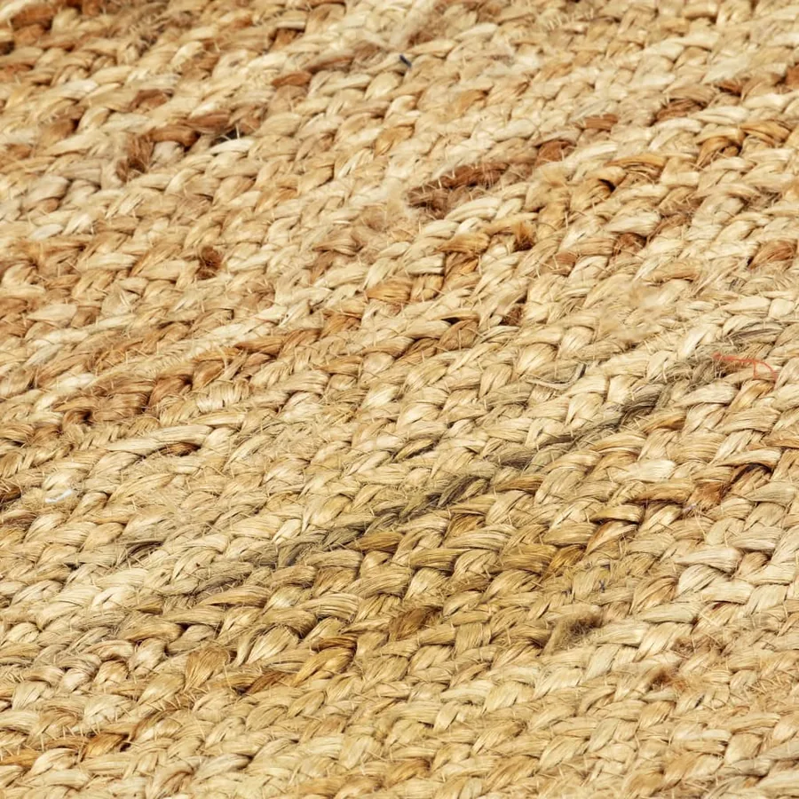 Tapis fait à la main Jute Naturel 120x180 cm - 4