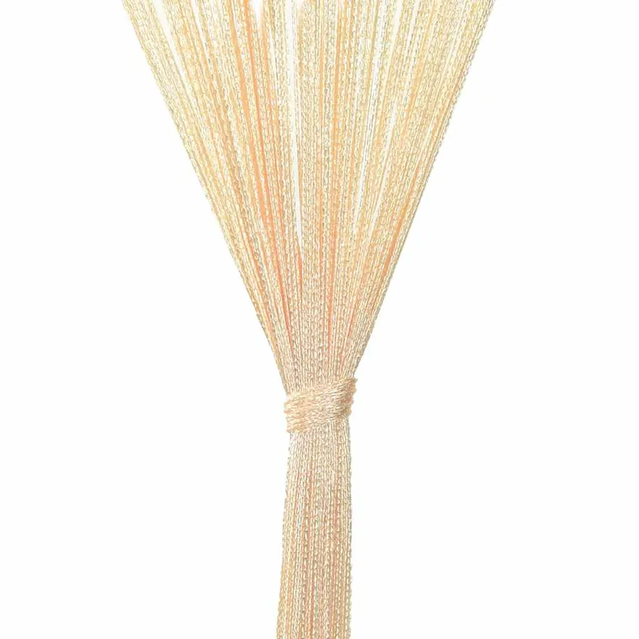 Rideau en fils 2 pcs 140 x 250 cm Crème - 7