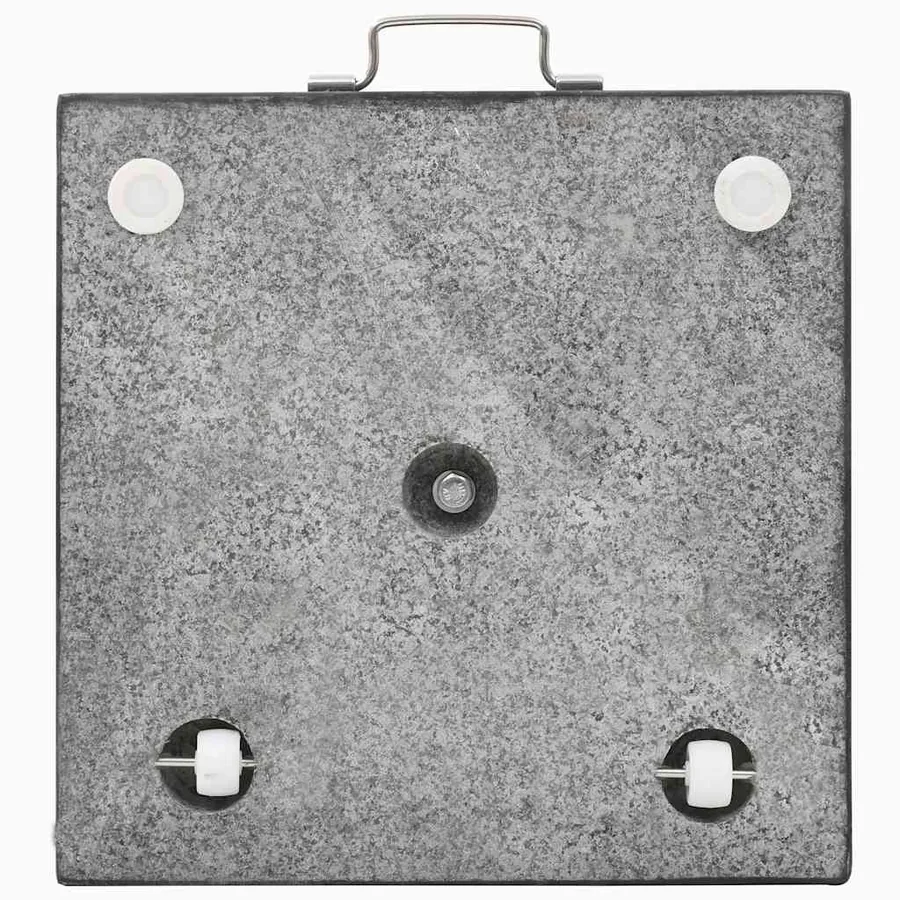 Socle de parasol Granite 28,5 kg Carré Noir - 4