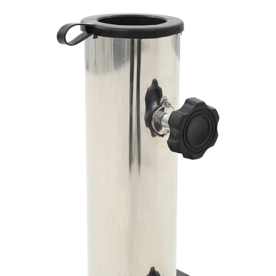 Socle de parasol Granite 28,5 kg Carré Noir - 5