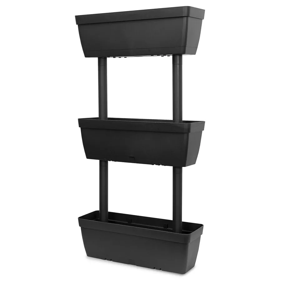 Jardinières 6 pcs 100 cm Anthracite - 3