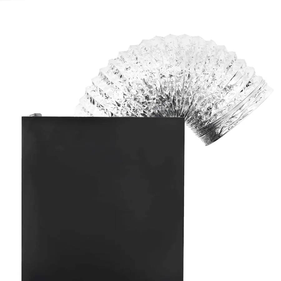Hotte murale acier inoxydable 756 m³/h 60 cm Noir - 8