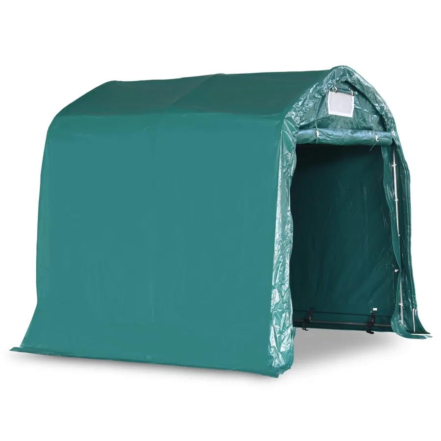 Tente de garage PVC 2,4x2,4 m Vert - 4