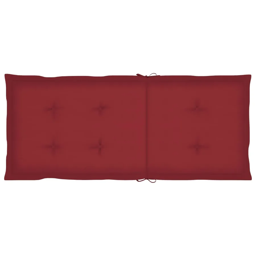 Chaises pliables de jardin avec coussins lot de 8 Bois d'acacia - 8