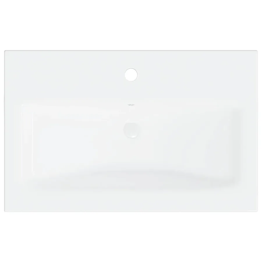 Armoire d'évier avec lavabo intégré Noir Aggloméré - 11