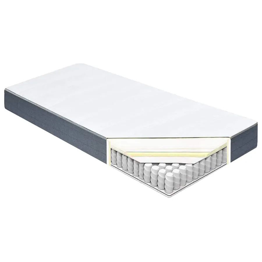 Matelas de sommier tapissier fermeté moyenne 200x80x20 cm - 2